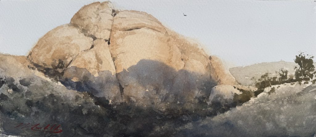 Red Rock Canyon Dan Marshall Watercolor